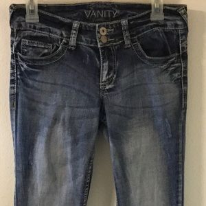 5 Pocket Jeans By Vanity Double Button Front